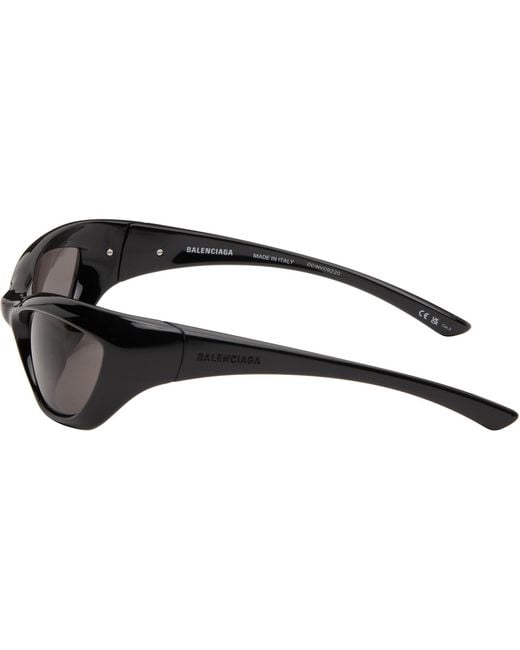 Balenciaga Black Extreme Sunglasses for men