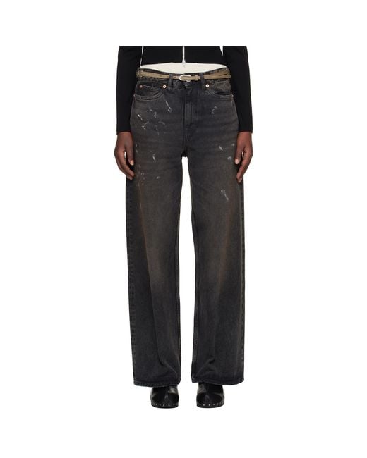 Our Legacy Black Full Cut Jeans