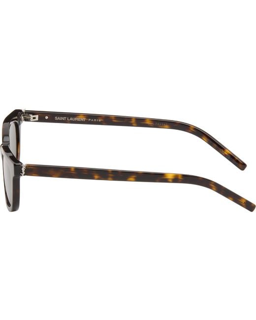 Saint Laurent Black Sl M160 Sunglasses