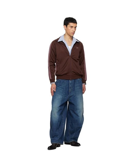 Needles Multicolor Poly Smooth Track Jacket for men