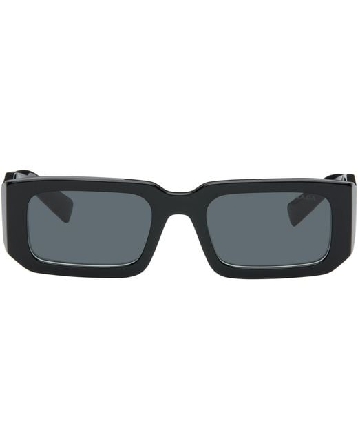 Prada Gray Symbole Sunglasses