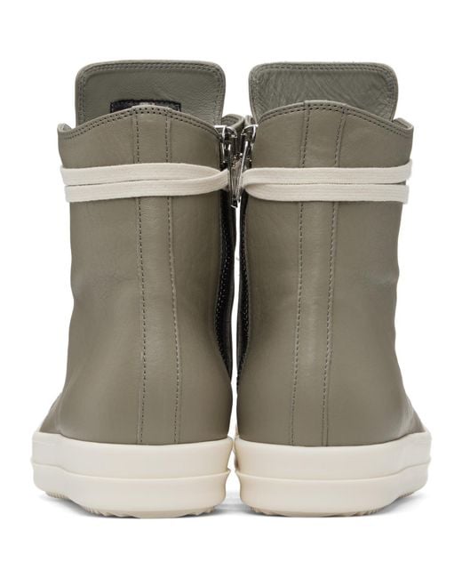 Rick Owens Gray Tower Sneaks Sneakers for men