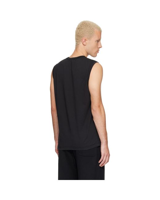 DIESEL Black T-Bisco-Iod Tank Top for men