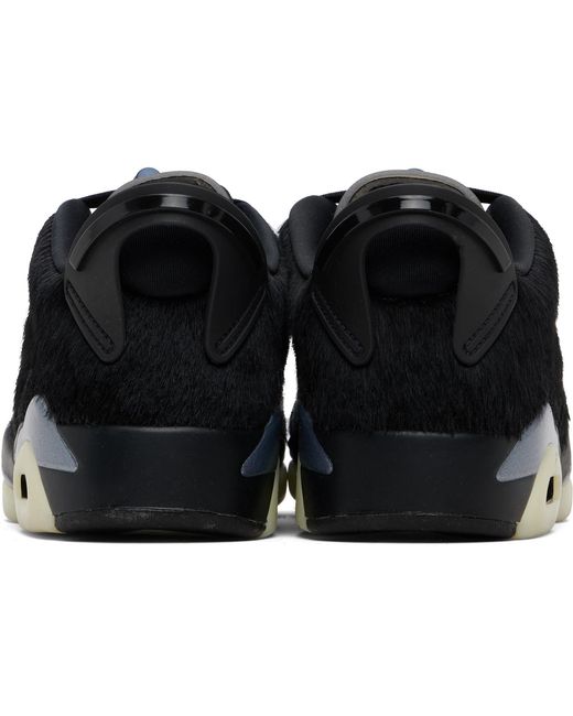 Nike Black Air Jordan 6 Retro Low Sneakers