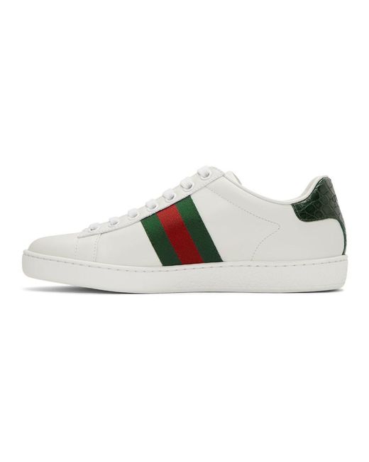 gucci ace white sneakers