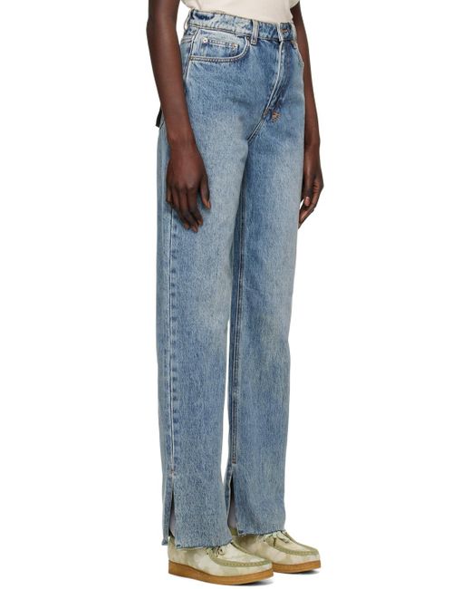 Ksubi Blue Playback Haven Splits Jeans