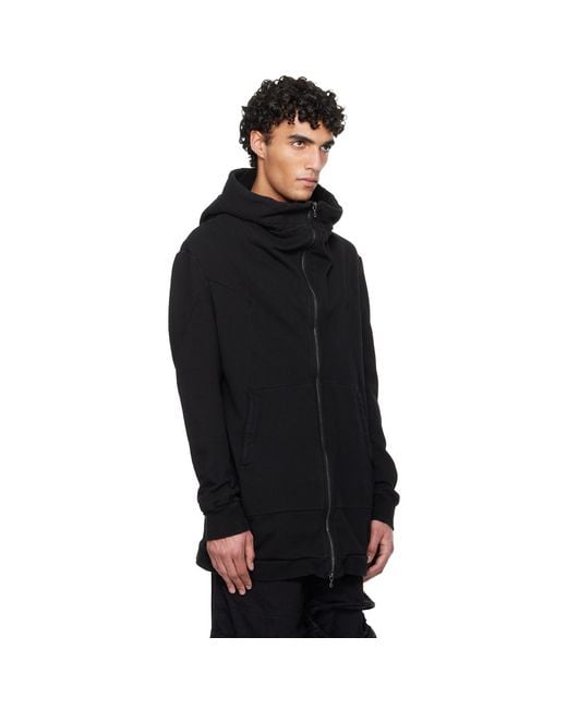 Julius Black Prism Hoodie for men