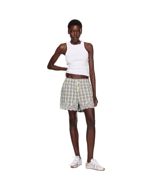 Martine Rose Black Ssense Exclusive French Knickers Shorts