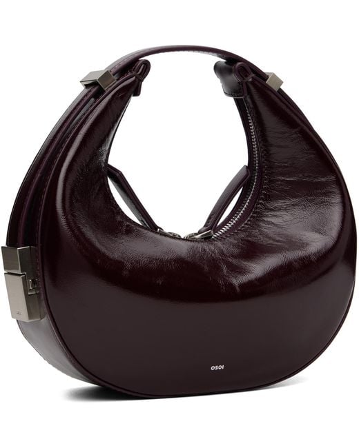 OSOI Brown Burgundy Toni Mini Bag