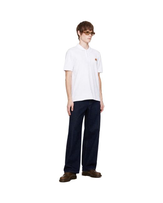 Maison Kitsuné Blue Regular Jeans for men