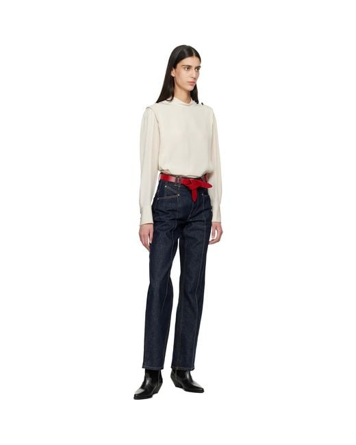 Isabel Marant Red Lecce Belt
