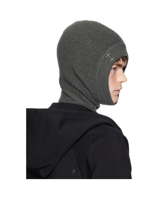 HELIOT EMIL Black Nebula Balaclava for men