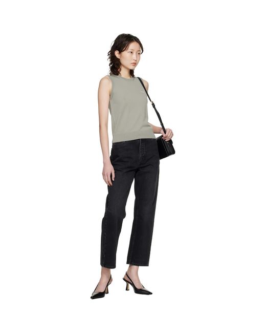 Maison Kitsuné Black Edie Bag