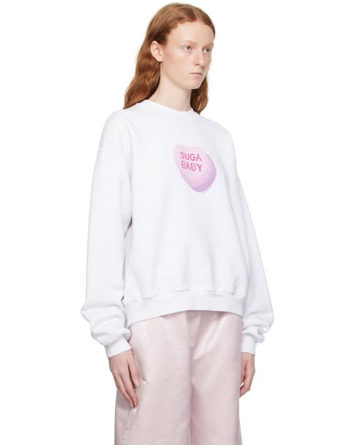 Alexander Wang Off-white 'suga Baby' Sweatshirt