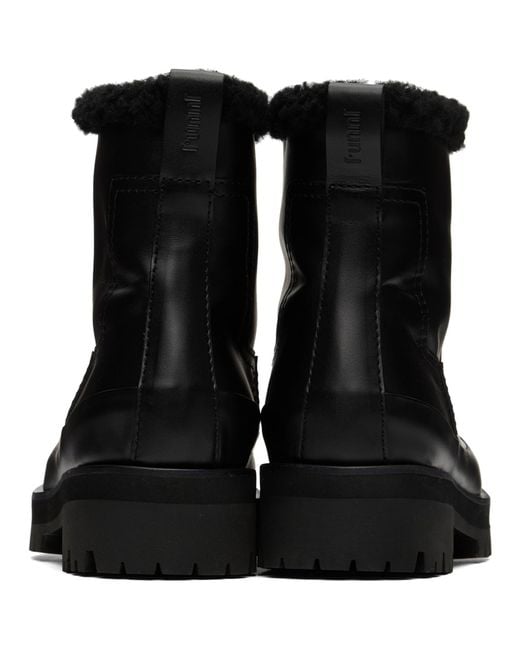 Juun.J Black Mustang Boots