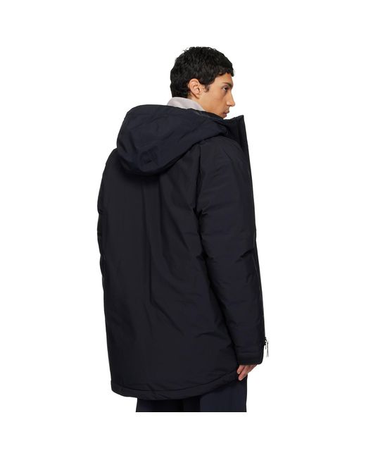 MM6 by Maison Margiela Blue Salomon Edition Hooded Down Jacket for men