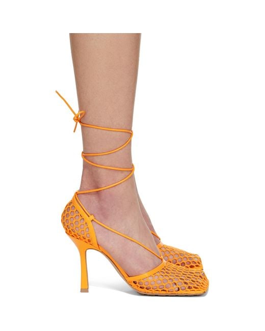 Bottega Veneta Brown Stretch Heels