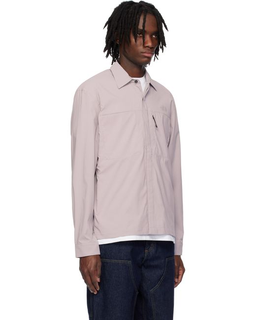 メンズ The North Face トープ Lightrange 長袖シャツ Pink