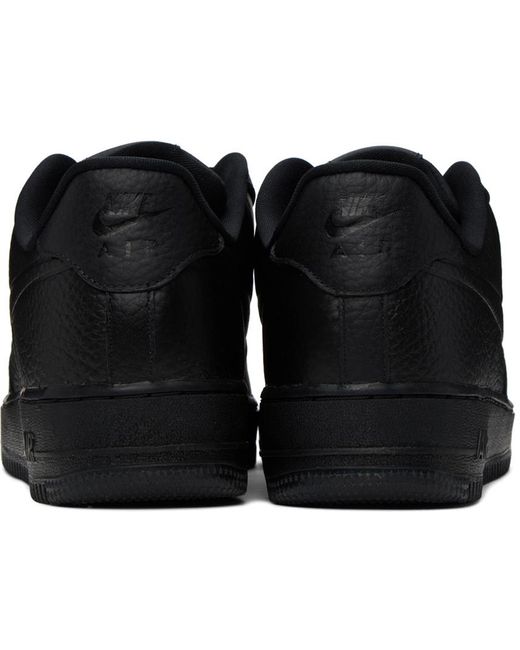 Nike Black Air Force 1 '07 Pro-tech Sneakers for men