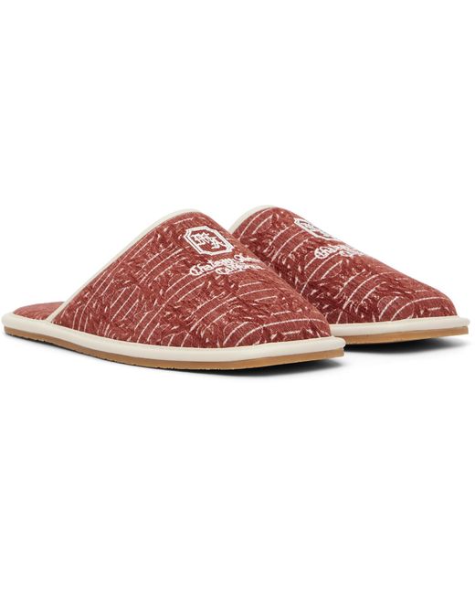Amiri Black 'Chateau Ma Slippers for men