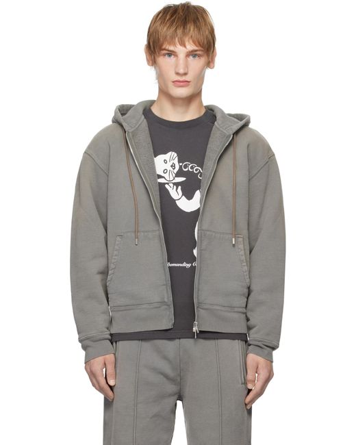 Our Legacy Gray Rascal Hoodie for men