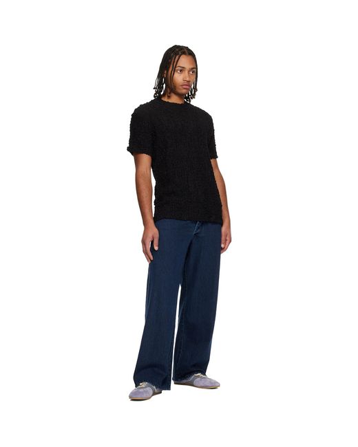 Song For The Mute Black Boxy T-Shirt for men