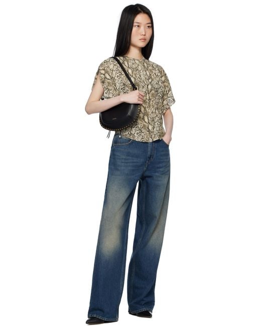 Isabel Marant Blue Joanny Jeans