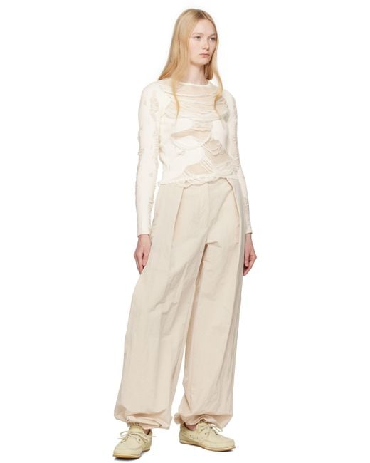 Jacquemus ベージュ La Croisière 'The Batto' ローファー Black
