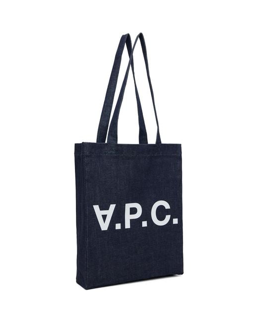 A.P.C. Blue Laure Tote