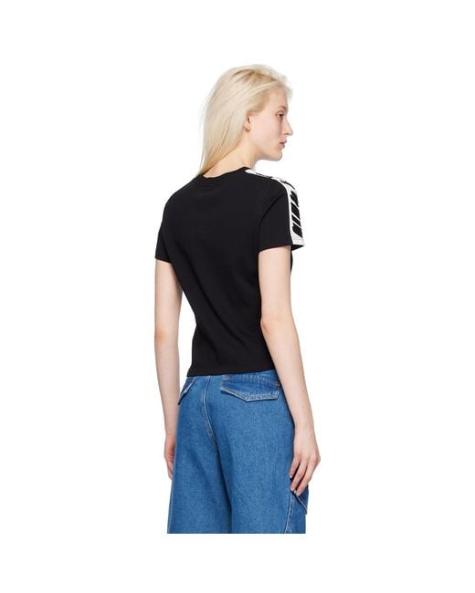 Dion Lee Black Slim T-shirt