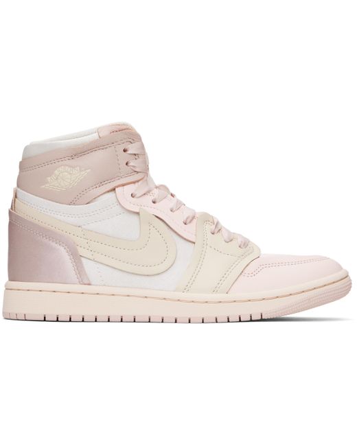 Baskets Montantes Air Jordan 1 Rose Et Nike en coloris Black