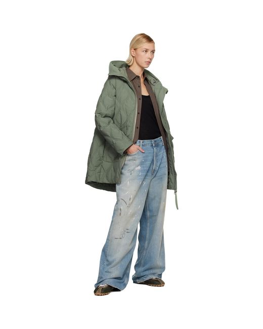 Canada Goose Green Alessia Down Coat