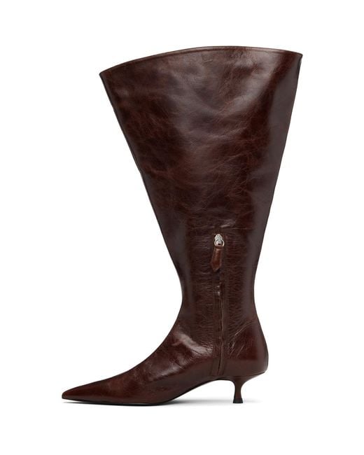 Abra Brown Flare Boots