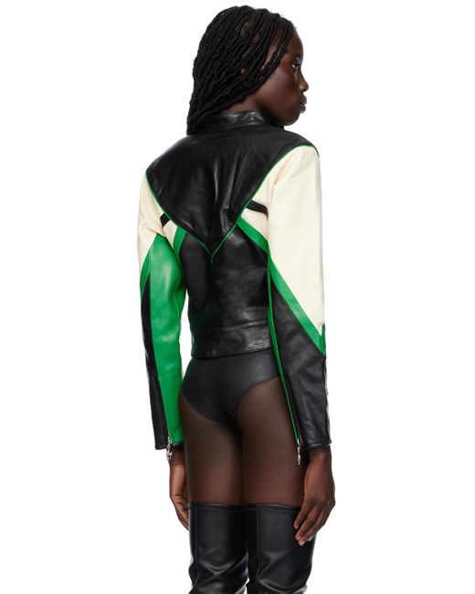 Miaou Black Hannah Jewett Edition Vaughn Faux-leather Jacket