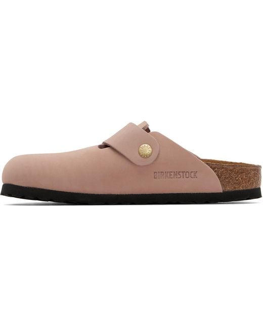 Birkenstock Black Narrow Boston Big Buckle Slip-On Loafers