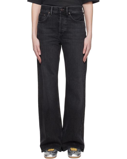 Acne ブラック フェードジーンズ Blue