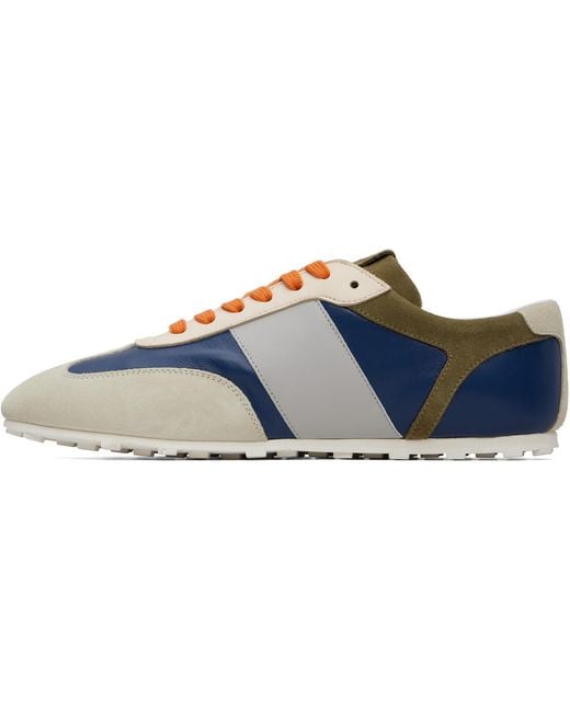 Marni Blue Softy Soccer Sneakers for men