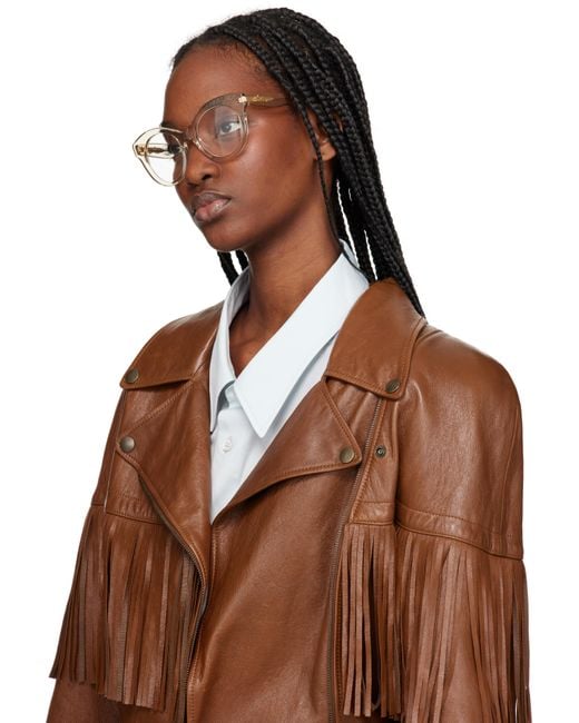 Loewe Black Curvy Glasses