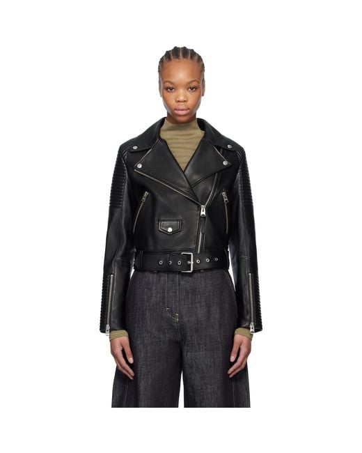 Mackage Black Masina Leather Jacket