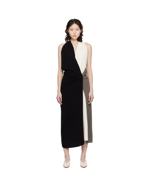 Proenza Schouler Black Elsa Midi Dress
