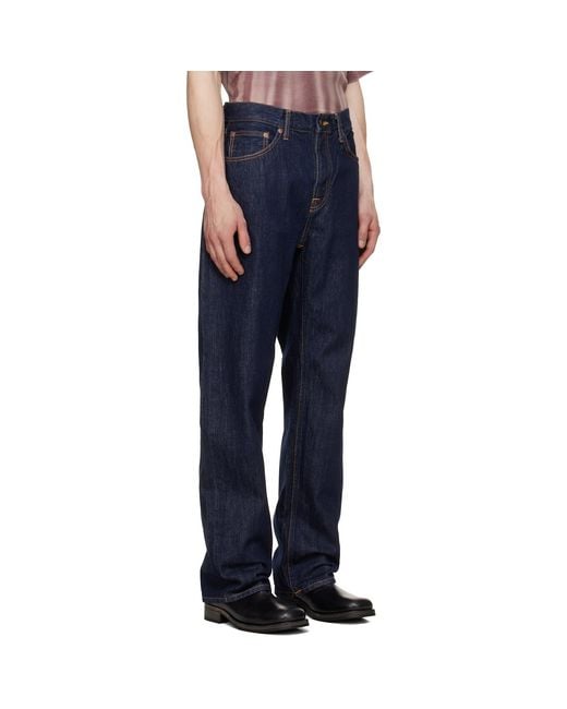 Nudie Jeans Blue Tuff Tony Jeans for men