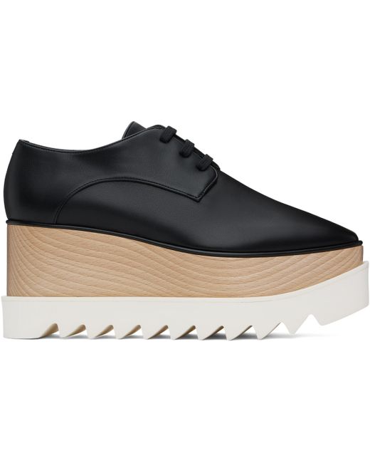 Stella McCartney Blue Elyse Platform Derbys