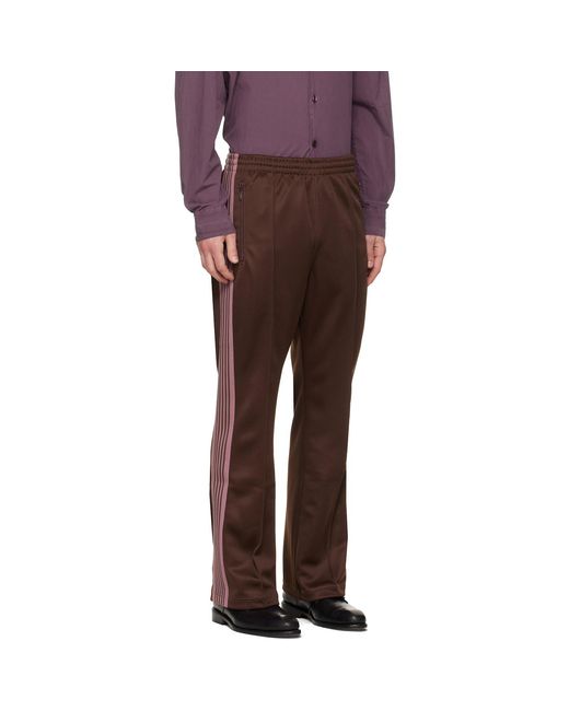 Needles Red Boot-Cut Track Pants for men