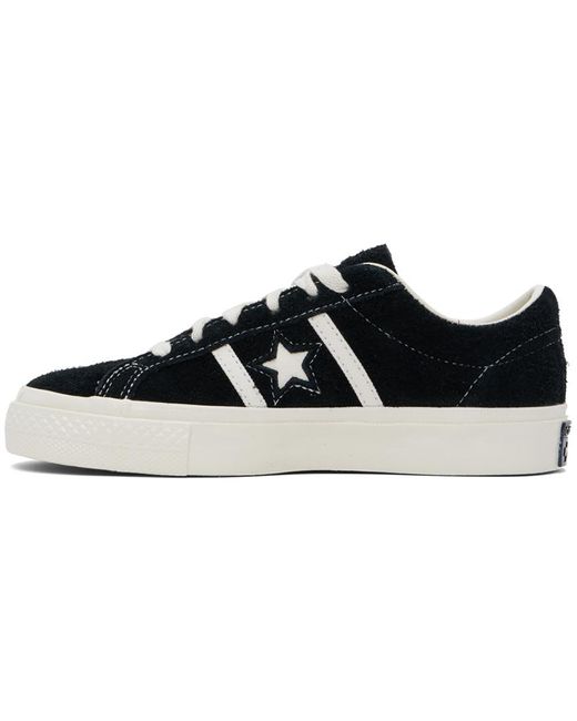 Converse Black One Star Academy Pro Suede Low Sneakers