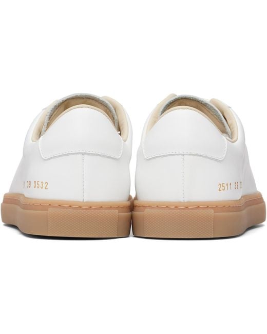 Common Projects Black Achilles Low Profile Sneakers for men