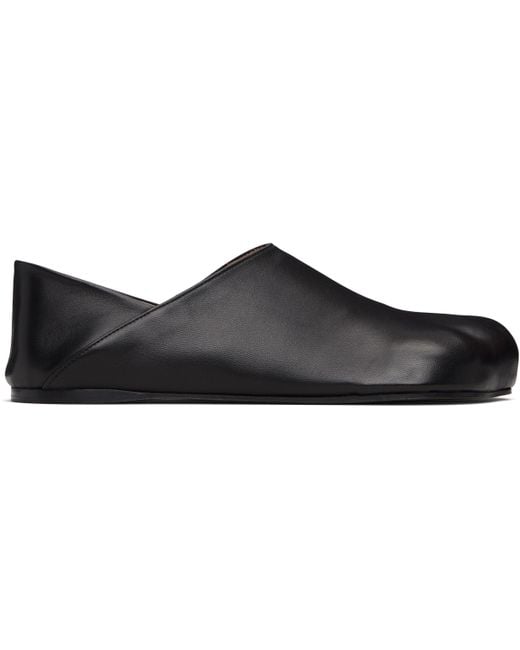 J.W. Anderson Black Paw Loafers for men