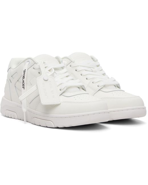 Off-White c/o Virgil Abloh White Out Of Office Sneakers for men