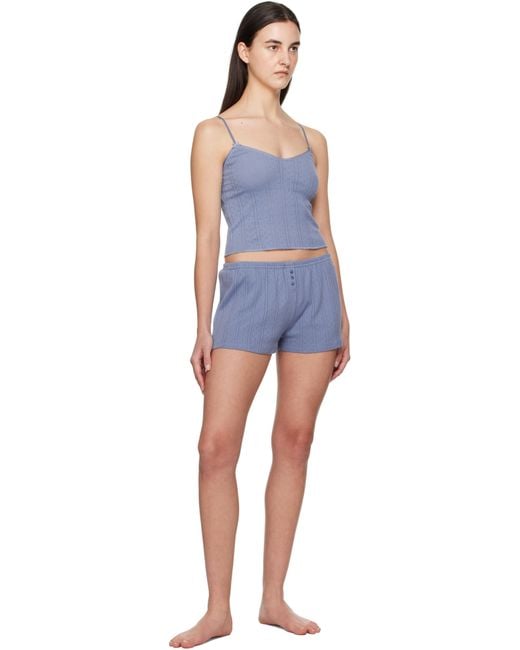 Cou Cou ブルー The Short ショートパンツ Blue