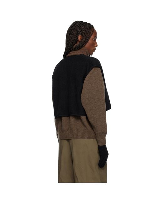 Baserange Black Capas Vest