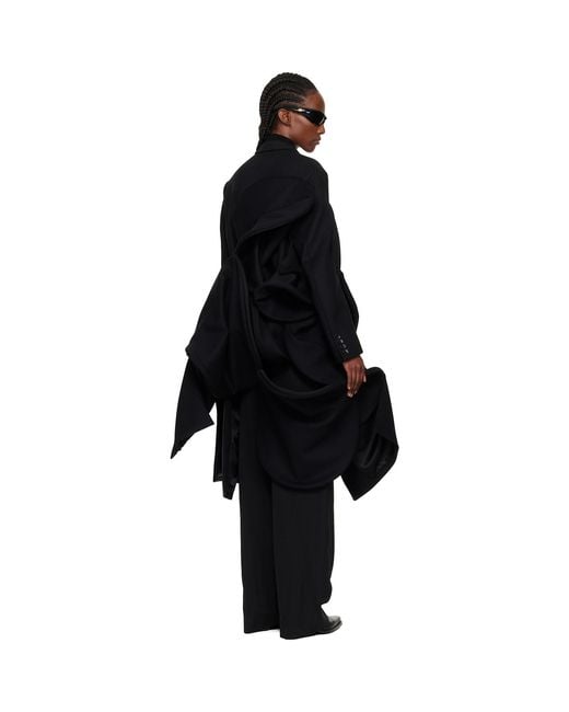Junya Watanabe Black Structured Coat